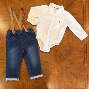 Baby Gap dress outfit